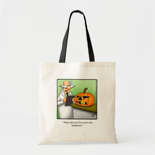 Grappig Halloween Humor Canvas tas Gift (Voorkant)