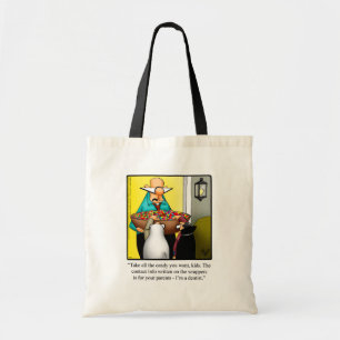Grappig Halloween Humor Canvas tas Gift