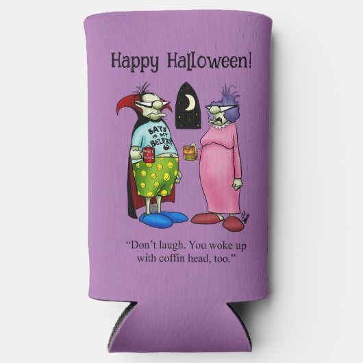 Grappig Halloween Humor Koelbox cadeau Seltzer Blikjeskoeler (Voorkant)