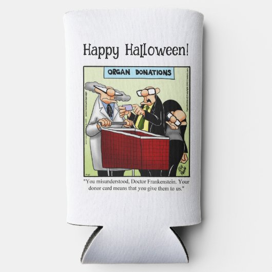 Grappig Halloween Humor Koelbox cadeau Seltzer Blikjeskoeler (Voorkant)