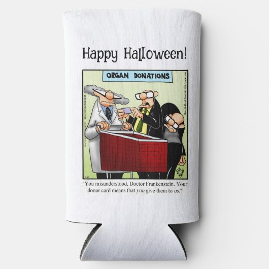 Grappig Halloween Humor Koelbox cadeau Seltzer Blikjeskoeler (Voorkant)
