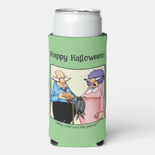 Grappig Halloween Humor Koelbox cadeau Seltzer Blikjeskoeler (Seltzer Voorkant)