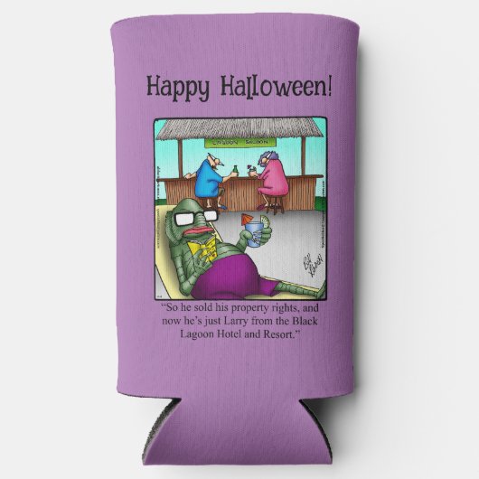 Grappig Halloween Humor Koelbox cadeau Seltzer Blikjeskoeler (Voorkant)