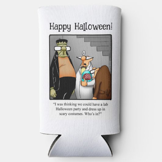 Grappig Halloween Humor Koelbox cadeau Seltzer Blikjeskoeler (Voorkant)