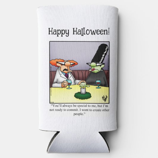 Grappig Halloween Humor Koelbox cadeau Seltzer Blikjeskoeler (Voorkant)