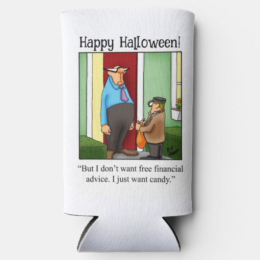 Grappig Halloween Humor Koelbox cadeau Seltzer Blikjeskoeler (Voorkant)
