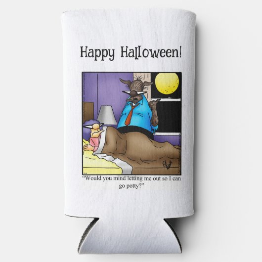 Grappig Halloween Humor Koelbox cadeau Seltzer Blikjeskoeler (Voorkant)