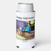 Grappig Halloween Humor Koelbox cadeau Seltzer Blikjeskoeler (Seltzer Voorkant)