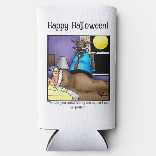 Grappig Halloween Humor Koelbox cadeau Seltzer Blikjeskoeler (Voorkant)