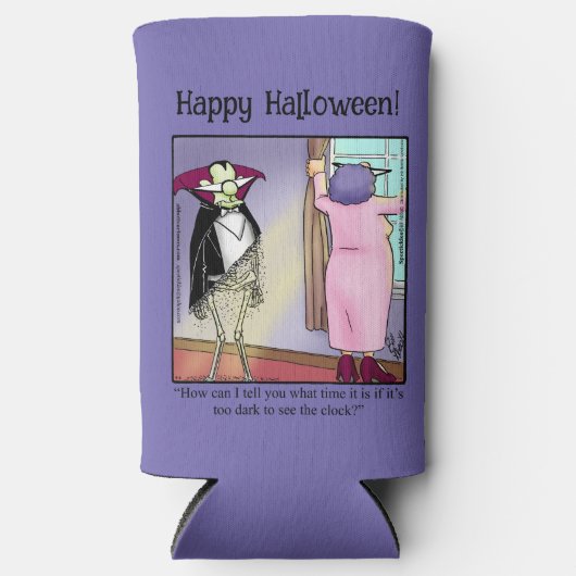 Grappig Halloween Humor Koelbox cadeau Seltzer Blikjeskoeler (Voorkant)