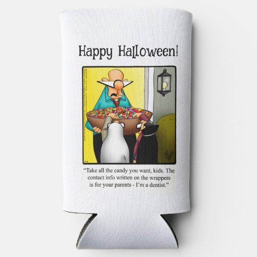 Grappig Halloween Humor Koelbox cadeau Seltzer Blikjeskoeler (Voorkant)