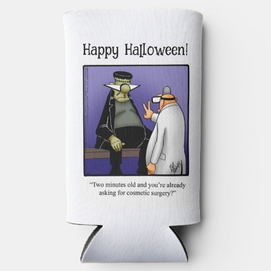Grappig Halloween Humor Koelbox cadeau Seltzer Blikjeskoeler (Voorkant)