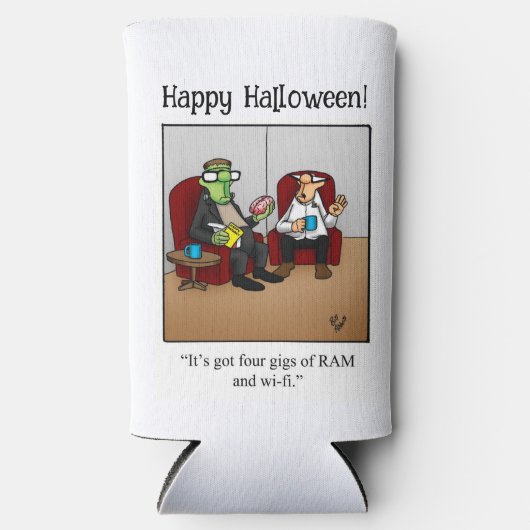 Grappig Halloween Humor Koelbox cadeau Seltzer Blikjeskoeler (Voorkant)