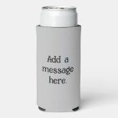 Grappig Halloween Humor Koelbox cadeau Seltzer Blikjeskoeler (Seltzer Achterkant)