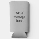 Grappig Halloween Humor Koelbox cadeau Seltzer Blikjeskoeler (Achterkant)