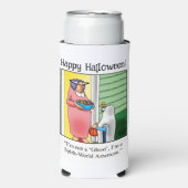 Grappig Halloween Humor Koelbox cadeau Seltzer Blikjeskoeler (Seltzer Voorkant)