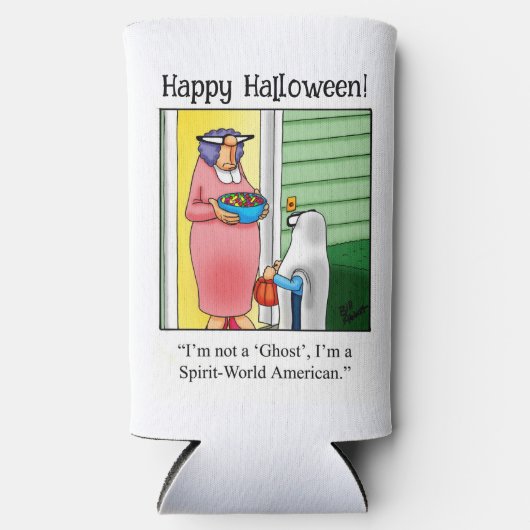 Grappig Halloween Humor Koelbox cadeau Seltzer Blikjeskoeler (Voorkant)