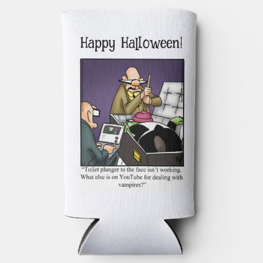 Grappig Halloween Humor Koelbox cadeau Seltzer Blikjeskoeler (Voorkant)