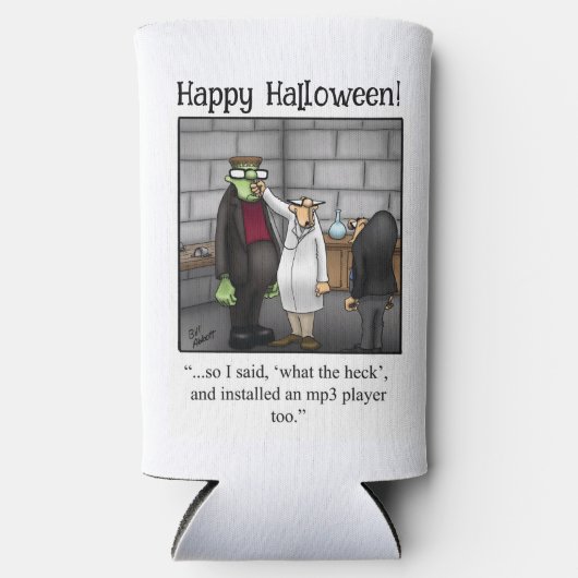 Grappig Halloween Humor Koelbox cadeau Seltzer Blikjeskoeler (Voorkant)