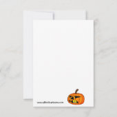 Grappig Halloween Humor Wenskaart (Achterkant)