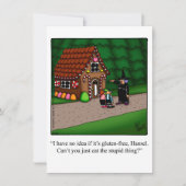 Grappig Halloween Humor Wenskaart Feestdagenkaart (Voorkant)