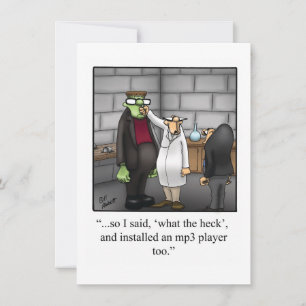 Grappig Halloween Humor Wenskaart Feestdagenkaart