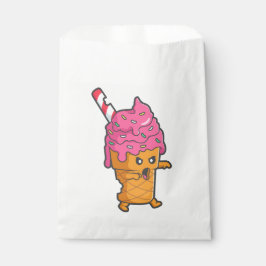 Grappig Halloween ijsmonster Bedankzakje