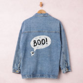 Grappig Halloween Jas BOO! 🎃 Denim Jacket (Hangar)