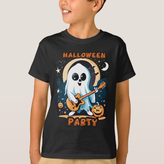Grappig Halloween jongen T-shirt (Voorkant)