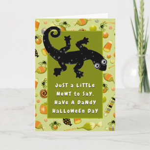 Grappig Halloween Kaart