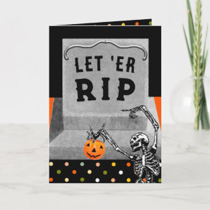Grappig Halloween Kaart