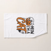 Grappig Halloween Kat Pompoen Typografie Shirt Ont Handdoek (Handdoek)