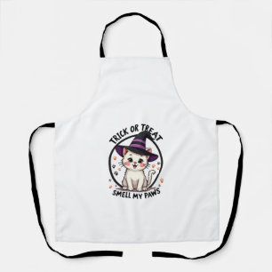 Grappig Halloween Kat Shirt - Cute Trick or Treat Schort