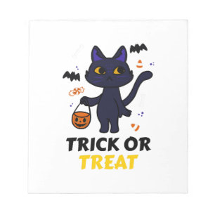 grappig halloween kattenkostuum halloween cadeau notitieblok