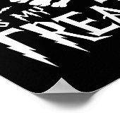 Grappig Halloween kostuum paar Skeleton Matching S Poster (Hoek)