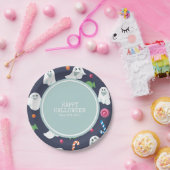 Grappig Halloween kostuum | Papieren Bordjes (Feest)