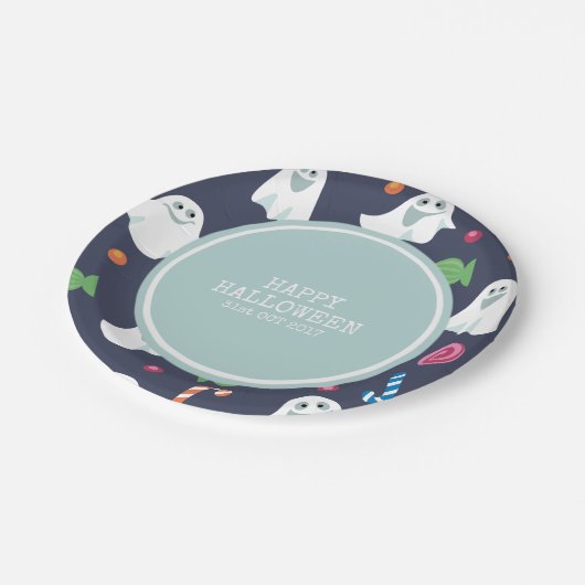 Grappig Halloween kostuum | Papieren Bordjes (Gekanteld)