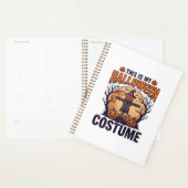 Grappig Halloween Kostuum Pompoen Heks Shirt Ontwe Planner (Display)