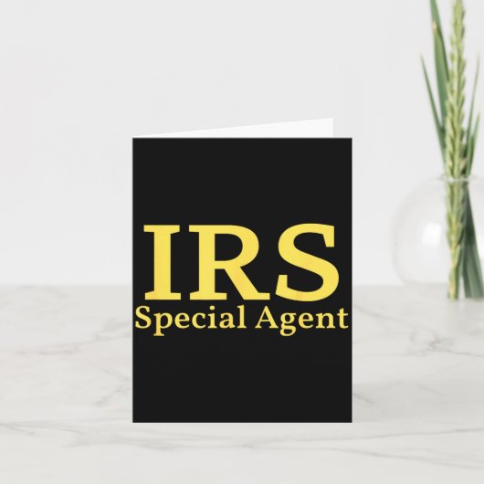 Grappig Halloween-kostuum speciale agent Kaart (Voorkant)