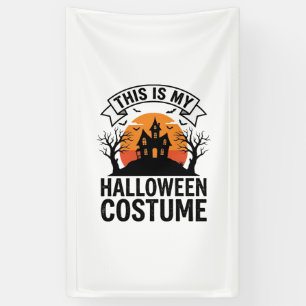 Grappig Halloween Kostuum Spokenhuis Vintage T-Shi Spandoek