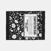 Grappig Halloween kostuum tijdschrift Compositie N Fleece Deken (Voorkant (Horizontaal))