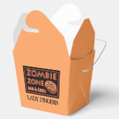 Grappig Halloween Lady Fingers Zombie Food Takeout Bedankdoosjes (Geopend)