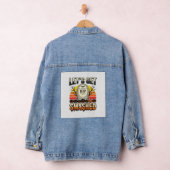 Grappig Halloween Laten we de boel kort en klein s Denim Jacket (Hangar)