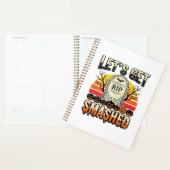 Grappig Halloween Laten we verpletterd worden ontw Planner (Display)