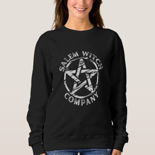 Grappig Halloween Lovers Salem Witch Company Penta Trui (Voorkant)