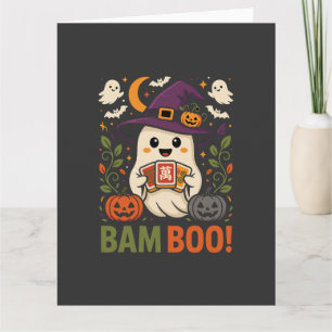 Grappig Halloween Mahjong Bam Boo Geest Spel Kaart