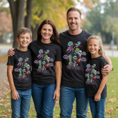 Grappig Halloween Matching Family Monster Custom T-shirt