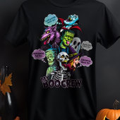 Grappig Halloween Matching Family Monster Custom T-shirt