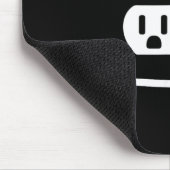 Grappig Halloween Meme Kostuum The Plug Muismat (Hoek)