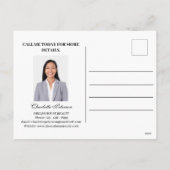 Grappig Halloween onroerend goed Feestdagenkaart (Achterkant)